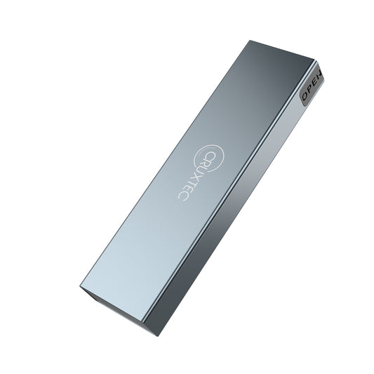 Cruxtec NVMe & NGFF Dual Protocol M.2 SSD to USB-C Enclosure 10Gbps
