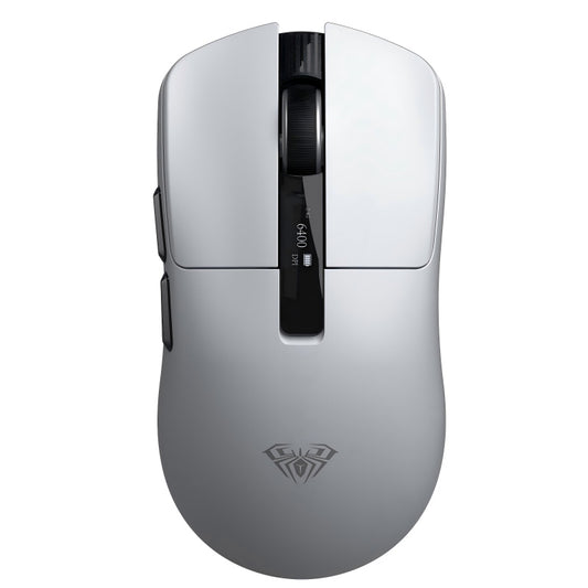 AULA SC590Pro-W Tri-Mode Wireless Gaming Mouse, 20,000 DPI, 1000Hz polling rate, lightweight design White