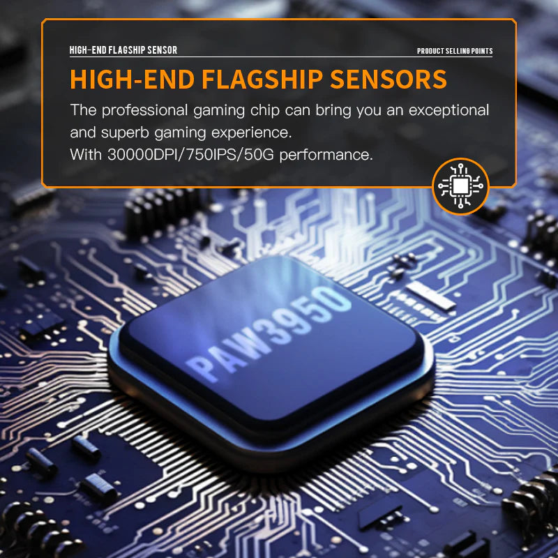 Darmoshark M2 PRO Daero Trio-mode Light-weight Full Magnesium Alloy 8K Polling rate Gaming Mouse