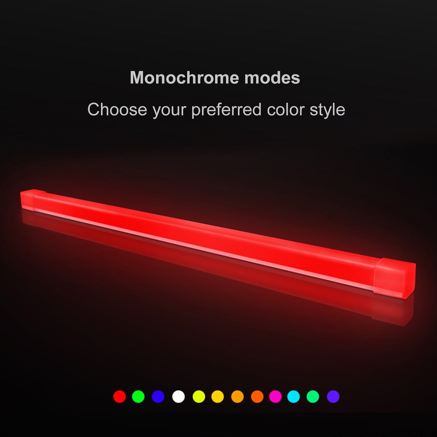 Cruxtec ARGB Silicone Light Strip ( Square Tube 40cm )