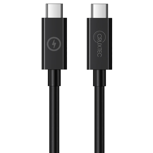 Cruxtec USB-C to USB-C Cable for Syncing & Charging (100W)