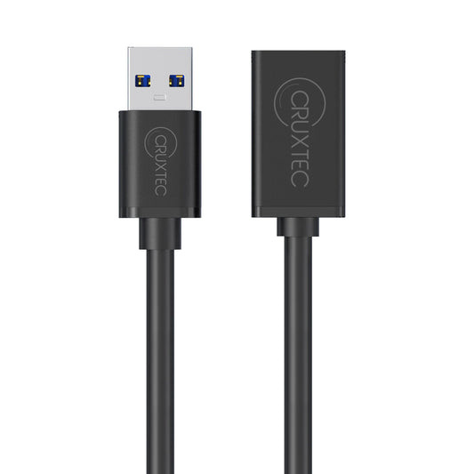 Cruxtec USB-A Male to USB-A Female Extension Cable