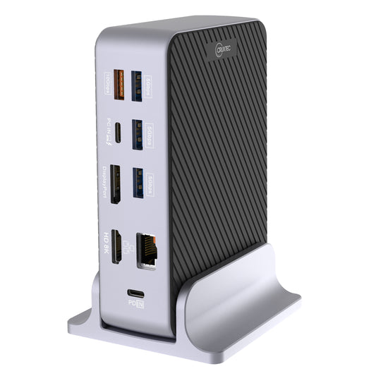 Cruxtec Universal 15-in-1 USB-C Multifunctional Docking Station