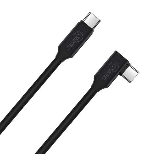Cruxtec Optical fiber USB-C to USB-C 90 degree angle VR Cable