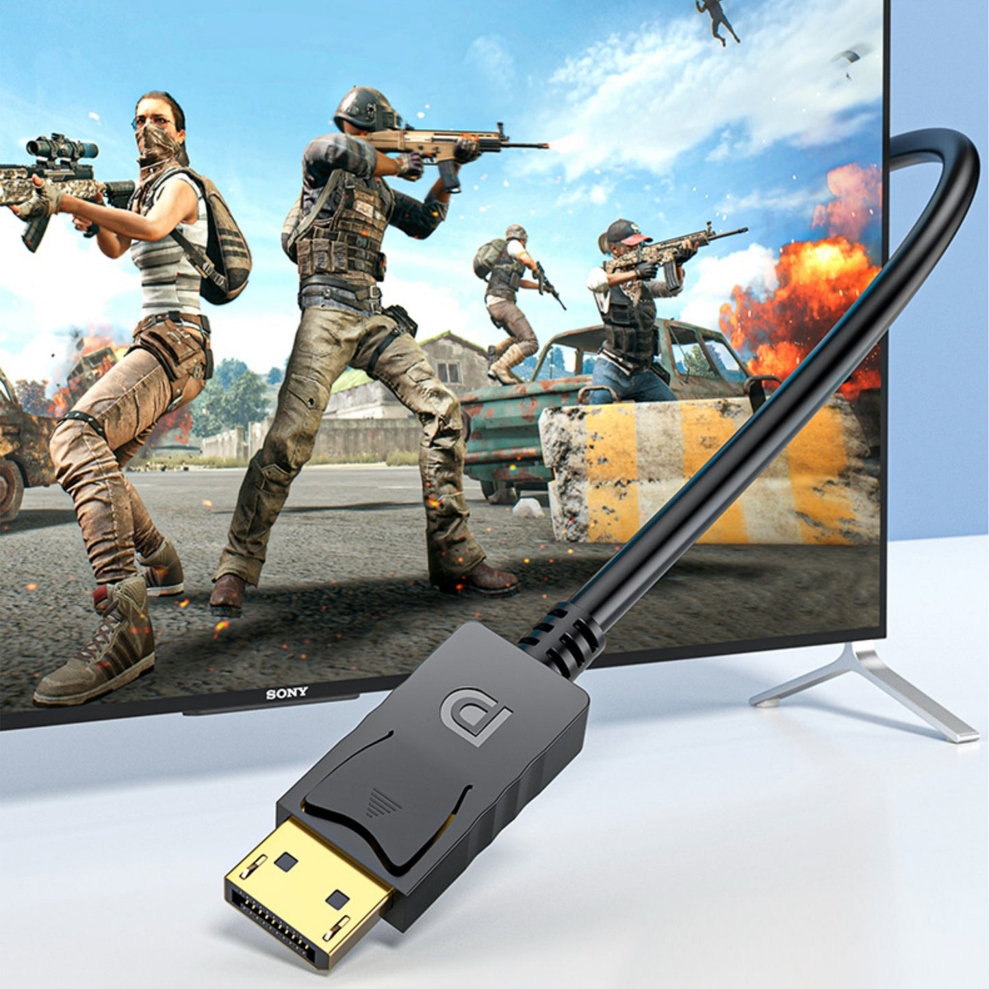 Cruxtec Displayport 1.2 to HDMI 1080p Cable 1080p@60Hz