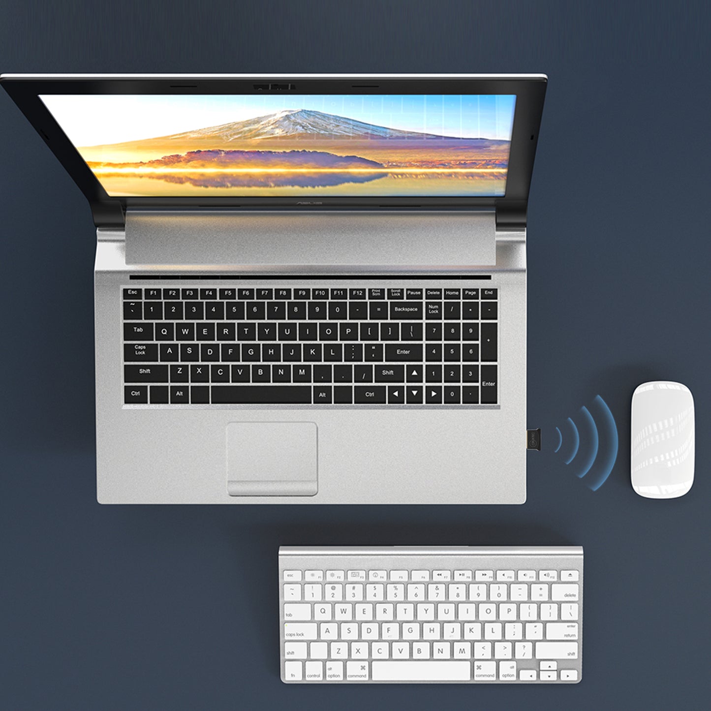 Cruxtec Bluetooth 4.0 Nano USB Adapter BQB Certified