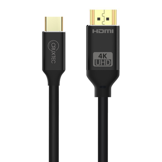 Cruxtec USB-C to HDMI Cable 4K@60Hz Support HDR
