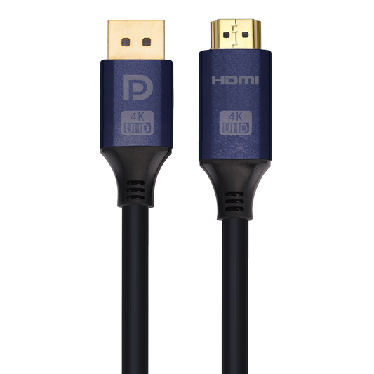 Cruxtec Displayport 1.2 to HDMI 4K Cable 4K@60Hz
