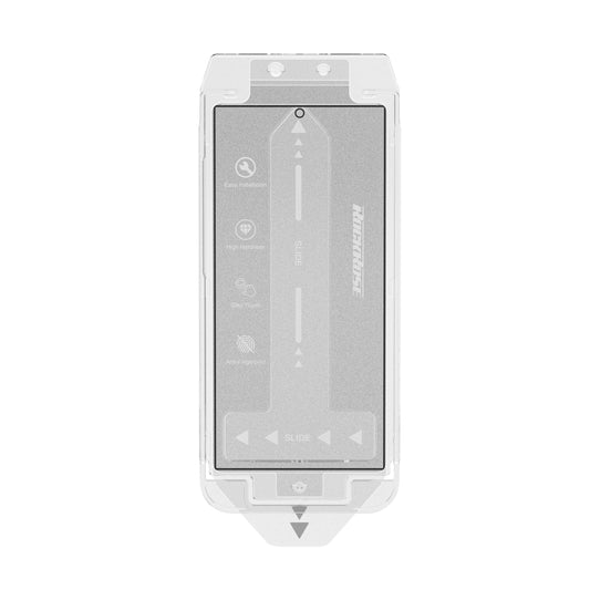 Rockrose Blackmirror S24 Premium Tempered Glass Screen Protector With Dust Free Application Kit