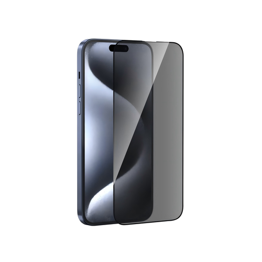 Rockrose Blackmirror iPhone 17 Premium Privacy Tempered Glass Screen Protector with Dust-free Easy DIY Installation Kit 1 Pack