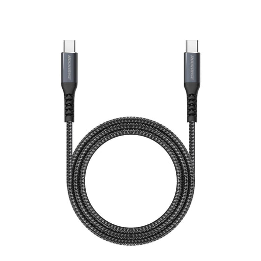 Rockrose Powerline CC1 3A 60W Max 1M USB-C to USB-C Fast Charge & Data Sync Cable