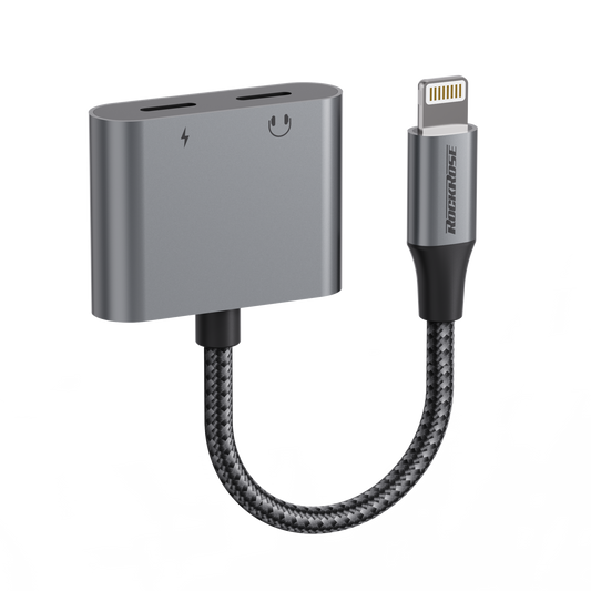 Rockrose Lightning to Lightning+Lightning Adapter