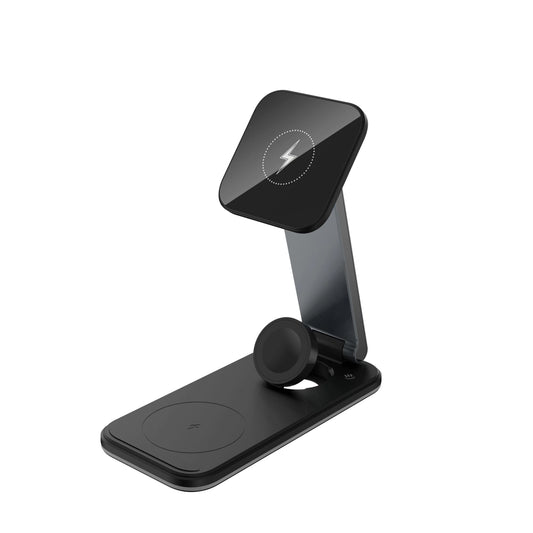 Rockrose Airwave Neo Dual Mode 3-in-1 Foldable Wireless Charging Stand Compatible with MagSafe
