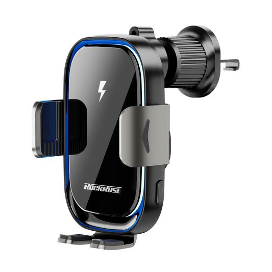 Rockrose Gravity Pro Max 15W Wireless Car Charger with Air Vent Stand For Qi Certified Android Phones