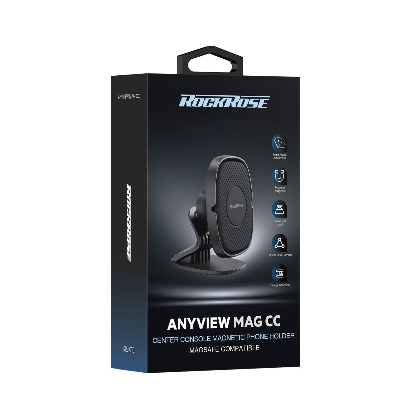 Rockrose Anyview Mag CC Center Console Magnetic Phone Holder