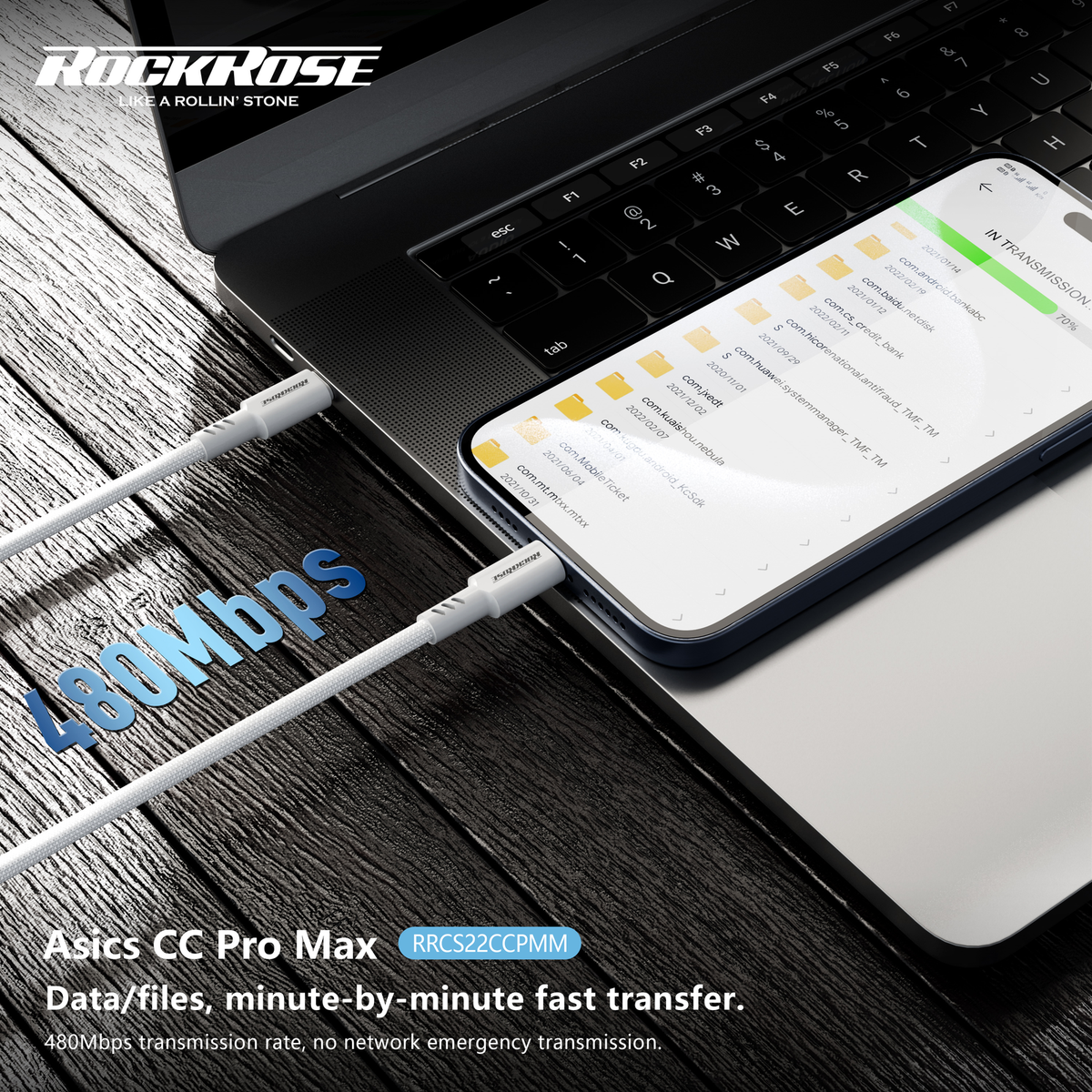 Rockrose Asics CC Pro Max RRCS22CCPMM 480Mbps data transfer