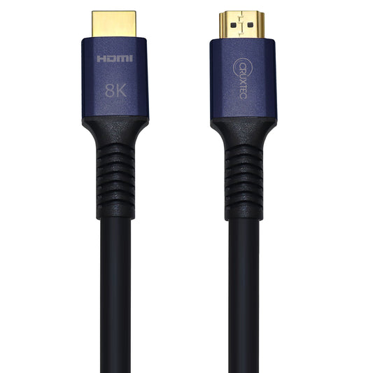 Cruxtec Ultra High Speed HDMI 8K Cable 48Gbps 10m ( 8K@60Hz / 4K@120Hz )