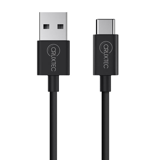 Cruxtec USB-A to USB-C Cable for Syncing & Charging 60W