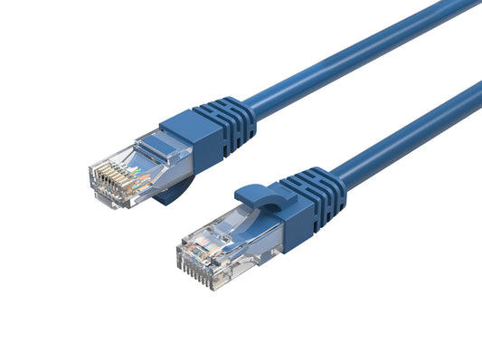 Cruxtec CAT6 UTP 10GbE Ethernet Cable Blue