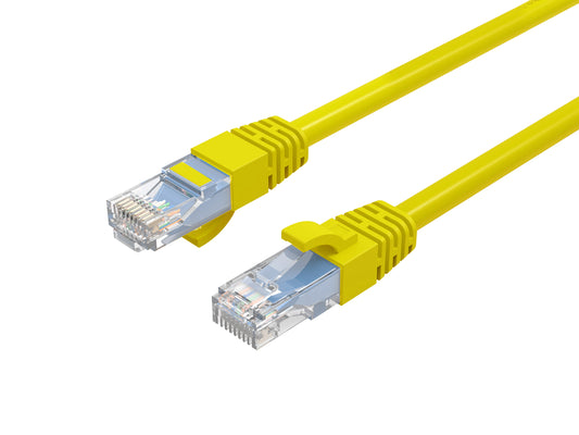 Cruxtec Cat6 UTP 10GbE Ethernet Cable Yellow