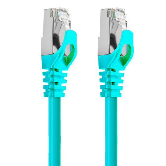 Cruxtec CAT7 10GbE SF/FTP Triple Shielding Ethernet Cable Green