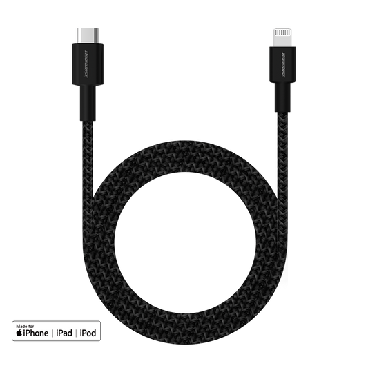 Rockrose Liberty CL 1M 20W USB-C to Lightning Charge & Sync MFi Cable