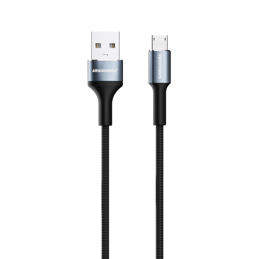 Rockrose Aspire AM 2.4A 1m Micro USB Charge & Sync Cable