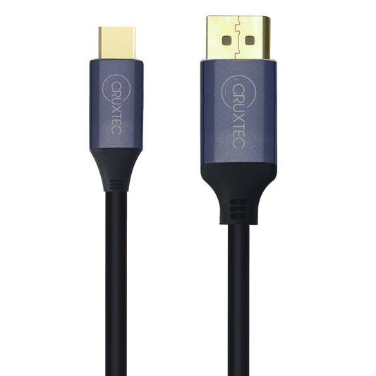 Cruxtec Mini DisplayPort to Displayport Reversible Cable 4k/60Hz
