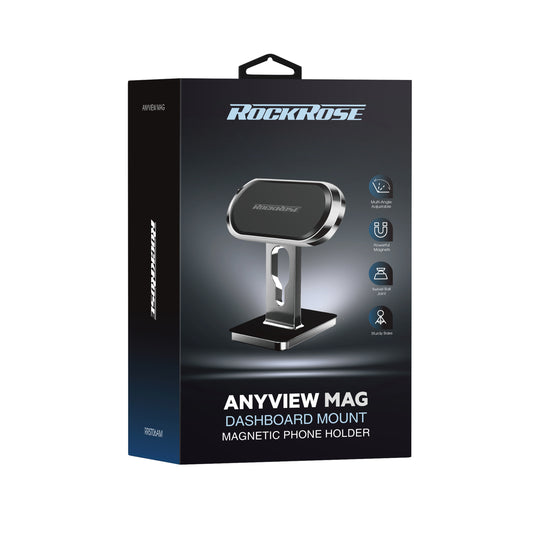 Rockrose Anyview Mag Dashboard Mount Magnetic Phone Holder