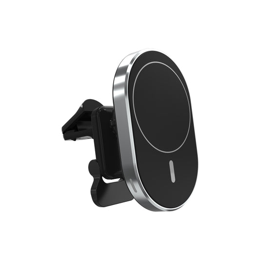 Rockrose Magdrive 15W Magnetic Car Mount Wireless Charger Compatible With MagSafe
