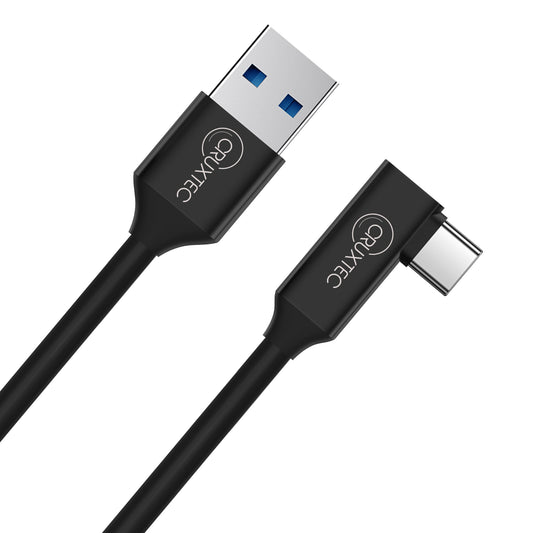 Cruxtec USB-A to USB-C 90 degree angle VR Cable