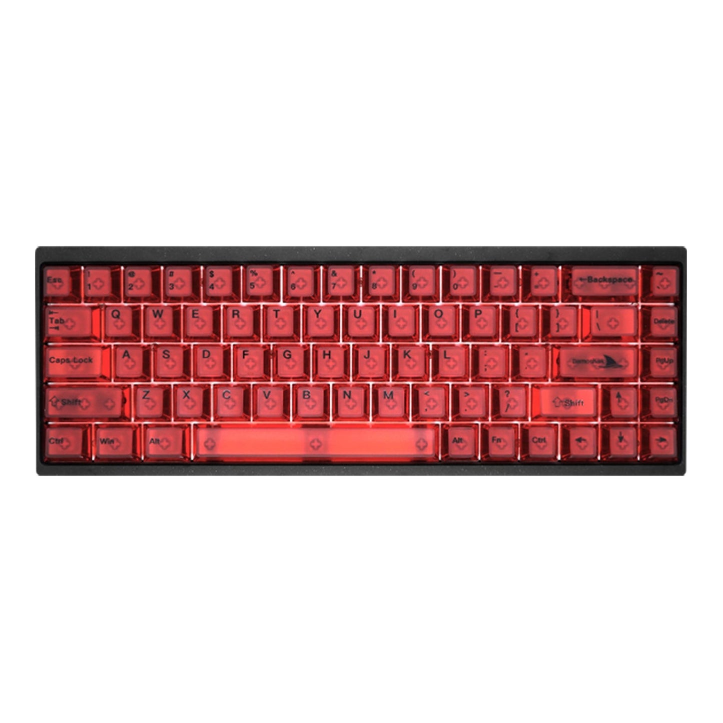 Darmoshark KT68 MAX Wired Magnetic Switch High-speed USB 2.0 8K RGB gaming Keyboard With CNC Aluminum alloy bottom Black Magnetic Switch