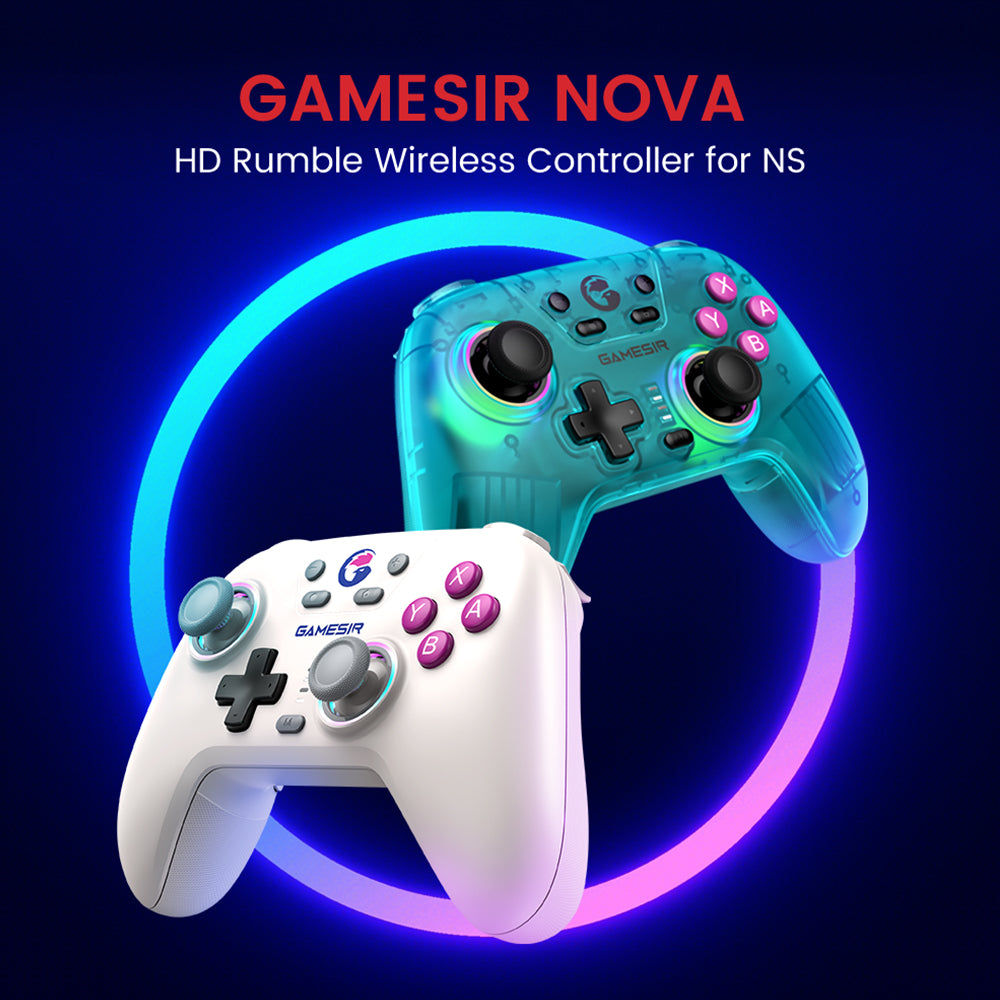 GameSir Nova Multi-Plalform Gaming Controller Neon Teal