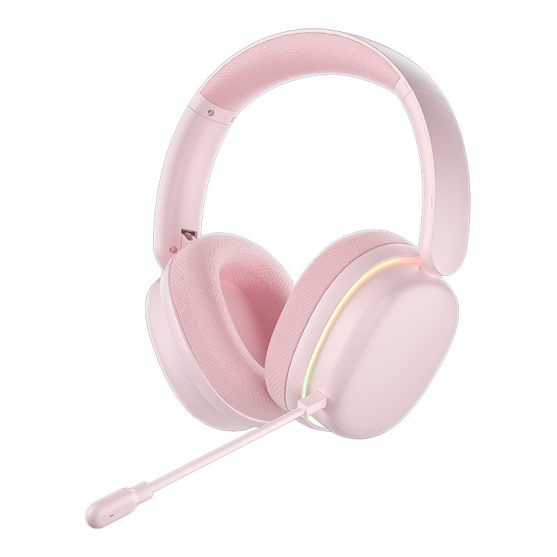AULA G7 Pro Wireless Tri-Mode Gaming Headset Pink