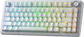 AULA F75 Wireless Tri-Mode Gasket Mechanical Keyboard White contour keycaps