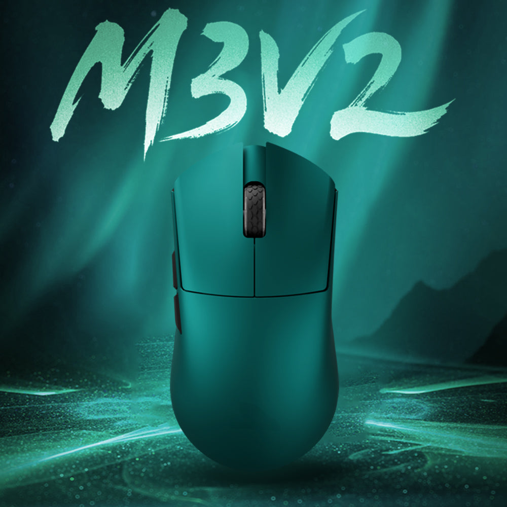 Darmoshark M3V2 KIRAN Trio-mode Light-weight 8K Polling rate Gaming Mouse White