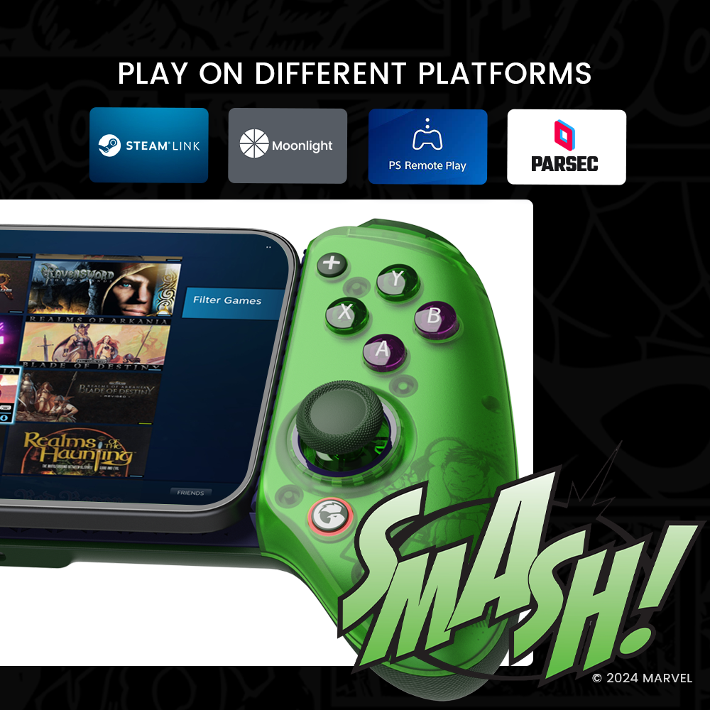 GameSir G8 Plus HULK Edition Bluetooth Mobile Controller