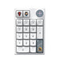 Darmoshark K3 Pro Trio-mode Mechanical numeric RGB Gaming Keypad White Huano Sky Switch