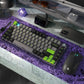 Darmoshark TOP75 Trio-mode Mechanical RGB gaming Keyboard With Top Mount structure & TFT display Black Silver Switch
