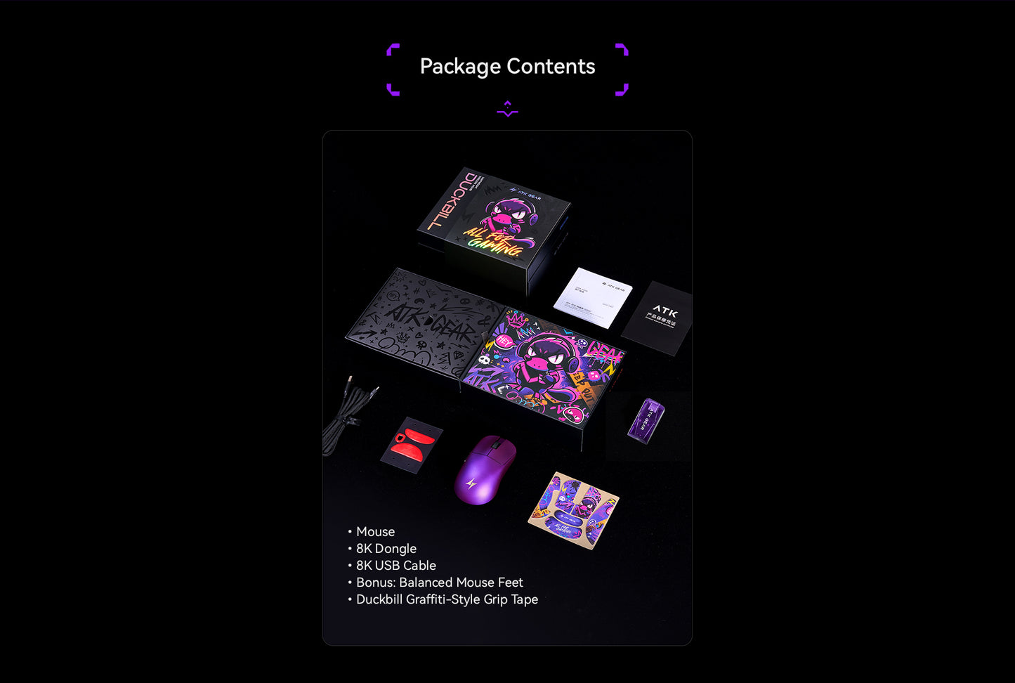 ATK Blazing Sky Duckbill Wireless Mouse