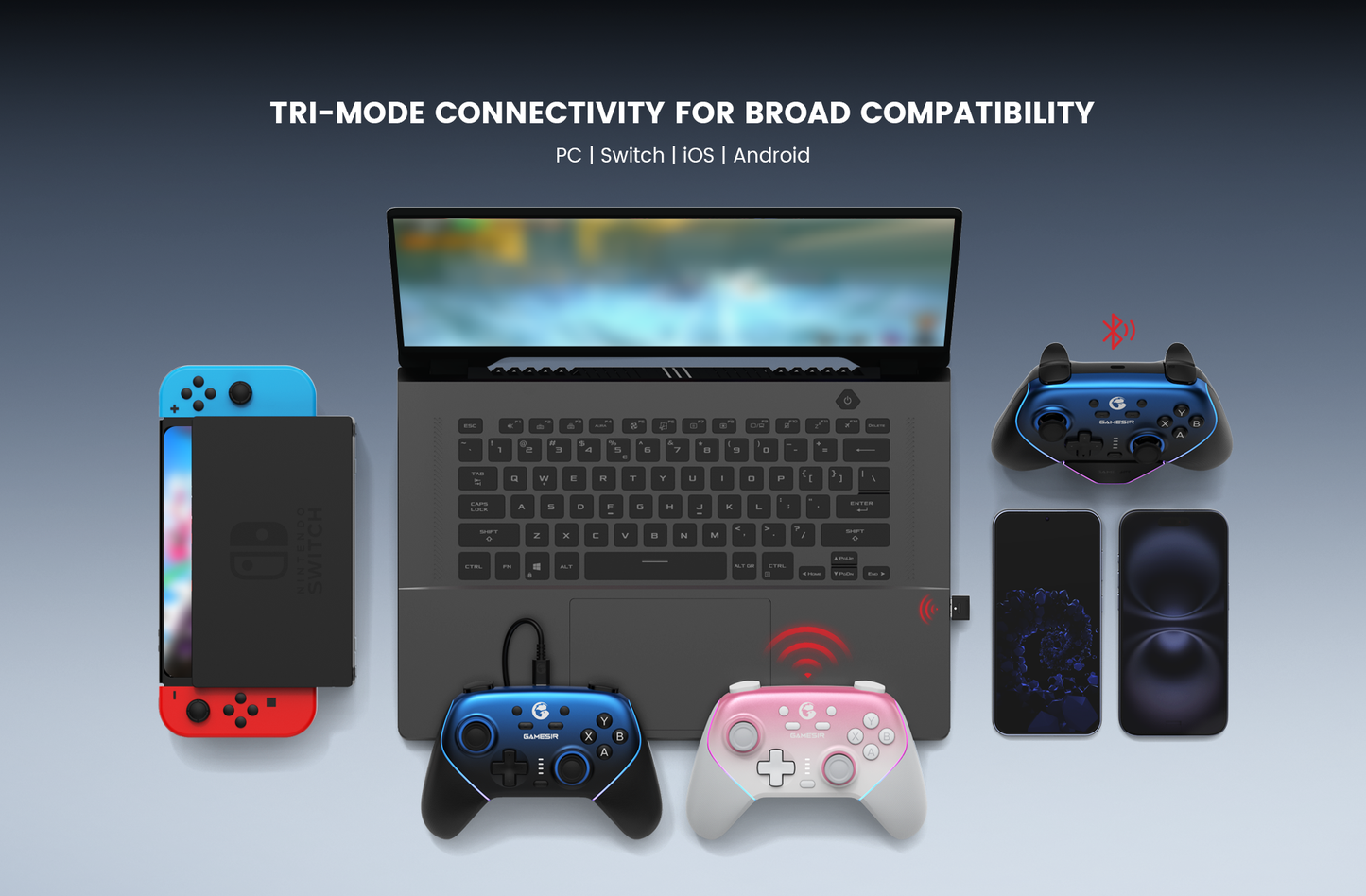 GameSir Super Nova Multi-Platform Wireless Gaming Controller