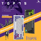 Darmoshark TOP75 Trio-mode Mechanical RGB gaming Keyboard With Top Mount structure & TFT display Black Silver Switch