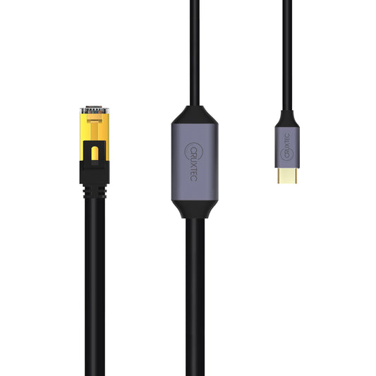 Cruxtec USB-C to RJ45 Ethernet Cable