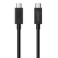 Cruxtec USB4 USB-C Full-Feature Coaxial Cable ( 240W, 80Gpbs, 8K@60Hz )
