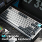 Darmoshark K8 Trio-mode Mechanical RGB gaming Keyboard With Gasket Mount structure   & TFT display