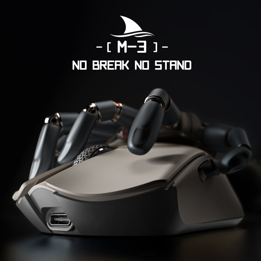 Darmoshark M3 KIRAN Trio-mode Light-weight Gaming Mouse Black
