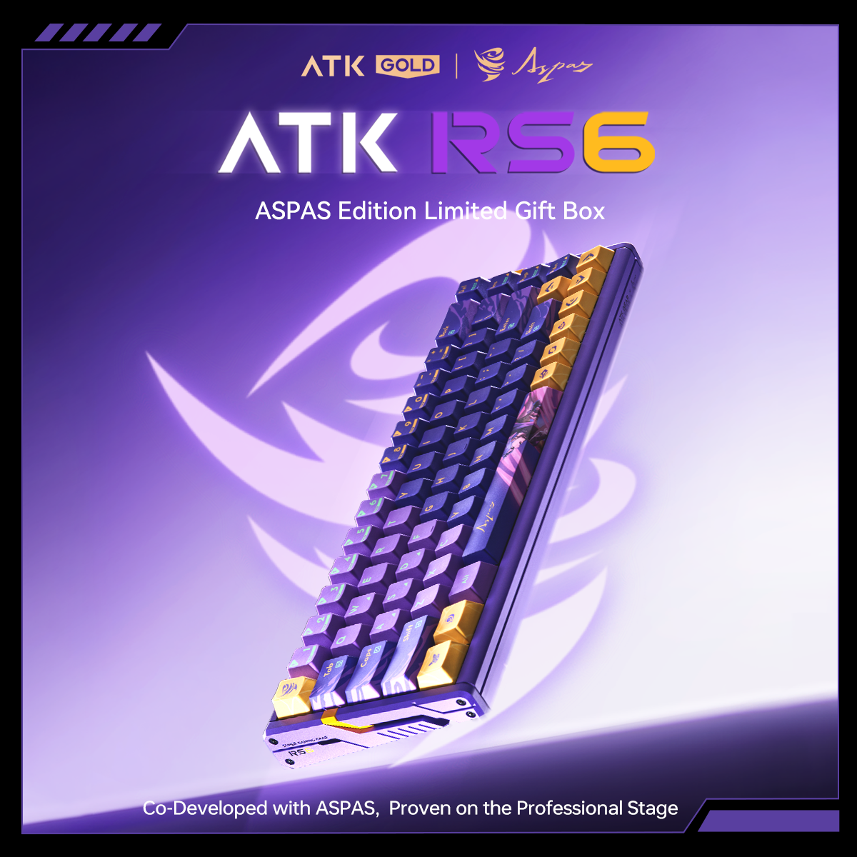 ATK RS6 Aluminum Hall Effect Keyboard