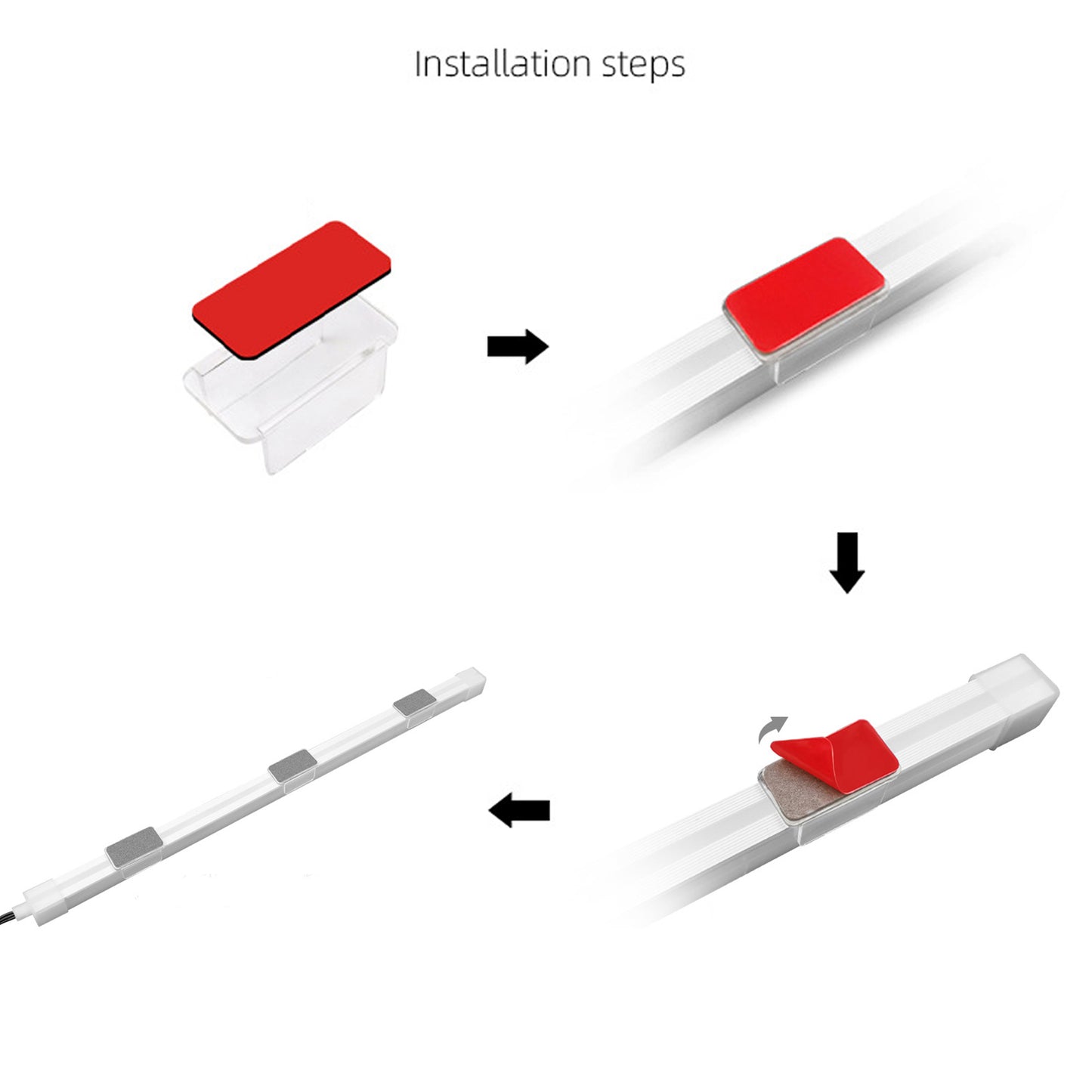 Cruxtec ARGB Silicone Light Strip  ( Square Tube  40cm )