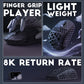Darmoshark M5 AIR MP FISH HEAD Trio-mode Light-weight Carbon Fiber 8K Polling rate Gaming Mouse Black