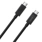 Cruxtec USB4 USB-C Full-Feature Coaxial Cable ( 240W, 80Gpbs, 8K@60Hz )